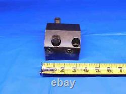 1 1/2 I. D. BORING BAR LATHE TURRET TOOL HOLDER BLOCK 45mm X 80mm BOLT PATTERN