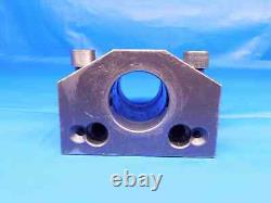 1 1/2 I. D. BORING BAR LATHE TURRET TOOL HOLDER BLOCK 45mm X 80mm BOLT PATTERN