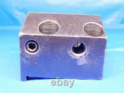 1 1/2 I. D. BORING BAR LATHE TURRET TOOL HOLDER BLOCK 45mm X 80mm BOLT PATTERN