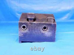 1 1/2 I. D. BORING BAR LATHE TURRET TOOL HOLDER BLOCK 45mm X 80mm BOLT PATTERN