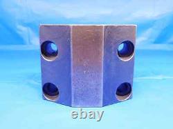 1 1/2 I. D. BORING BAR LATHE TURRET TOOL HOLDER BLOCK 45mm X 80mm BOLT PATTERN