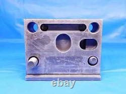 1 1/2 I. D. BORING BAR LATHE TURRET TOOL HOLDER BLOCK 45mm X 80mm BOLT PATTERN