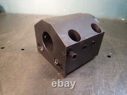 1-1/2 ID Bolt On CNC Tool Holder Block Doosan Puma 80mm x 55mm Bolt Pattern