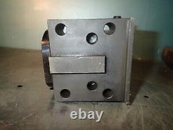 1-1/2 ID Bolt On CNC Tool Holder Block Doosan Puma 80mm x 55mm Bolt Pattern