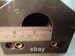 1-1/2 ID Bolt On CNC Tool Holder Block Doosan Puma 80mm x 55mm Bolt Pattern