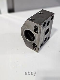 1-1/2 ID TURRET TOOL BLOCK OKUMA LB 80MM x 45MM SIMILIAR TO 0TRUDEX A118-8435