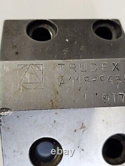 1-1/2 ID TURRET TOOL BLOCK OKUMA LB 80MM x 45MM SIMILIAR TO 0TRUDEX A118-8435