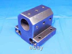 1 1/4 I. D. BORING BAR LATHE TURRET TOOL HOLDER BLOCK 50mm X 75mm BOLT PATTERN