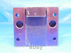 1 1/4 I. D. BORING BAR LATHE TURRET TOOL HOLDER BLOCK 50mm X 75mm BOLT PATTERN