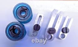 18 Pc Slip Drill Bushing Block Holder Set Aircraft Tool