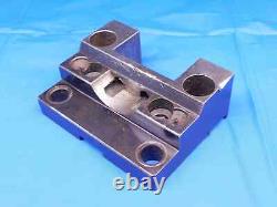 2 SLOT WIDTH BOLT ON TURRET TOOL HOLDER BLOCK 45mm X 80mm BOLT HOLE PATTERN