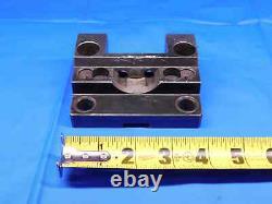 2 SLOT WIDTH BOLT ON TURRET TOOL HOLDER BLOCK 45mm X 80mm BOLT HOLE PATTERN