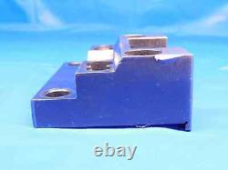 2 SLOT WIDTH BOLT ON TURRET TOOL HOLDER BLOCK 45mm X 80mm BOLT HOLE PATTERN