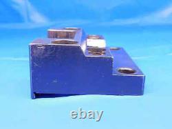 2 SLOT WIDTH BOLT ON TURRET TOOL HOLDER BLOCK 45mm X 80mm BOLT HOLE PATTERN