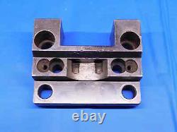 2 SLOT WIDTH BOLT ON TURRET TOOL HOLDER BLOCK 45mm X 80mm BOLT HOLE PATTERN