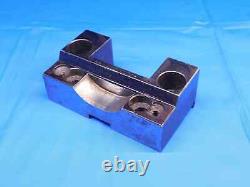 2 SLOT WIDTH BOLT ON TURRET TOOL HOLDER BLOCK 80mm BOLT HOLE PATTERN TOOLING