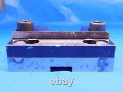 2 SLOT WIDTH BOLT ON TURRET TOOL HOLDER BLOCK 80mm BOLT HOLE PATTERN TOOLING