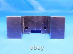 2 SLOT WIDTH BOLT ON TURRET TOOL HOLDER BLOCK 80mm BOLT HOLE PATTERN TOOLING