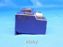 2 SLOT WIDTH BOLT ON TURRET TOOL HOLDER BLOCK 80mm BOLT HOLE PATTERN TOOLING