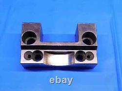 2 SLOT WIDTH BOLT ON TURRET TOOL HOLDER BLOCK 80mm BOLT HOLE PATTERN TOOLING