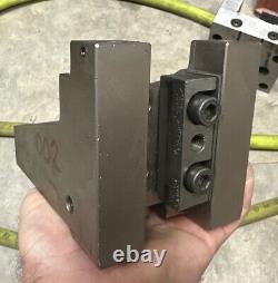 EUROTECH MT Biglia CNC Metal Lathe Turning Tool Holder Turret Block 63 X 65