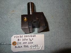 Eppinger VDI 30 B1 30x3/4 212.100.250 Block Tool Holder