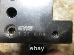 Ews Tool Holder Block 1.2519.05 1.06 0.97 Dmg 42 Cnc Lathe Lot Of 3 Pieces