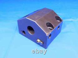 HAAS 1 I. D. BORING BAR LATHE TURRET TOOL HOLDER BLOCK 45mm X 80mm BOLT PATTERN