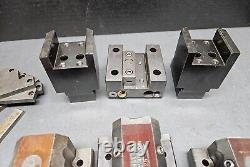 HARDINGE Tool Block & Boring Bar Holder Lot CS -21 25 31 Conquest 42 Machinist