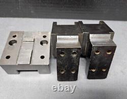 HARDINGE Tool Block & Boring Bar Holder Lot CS -21 25 31 Conquest 42 Machinist