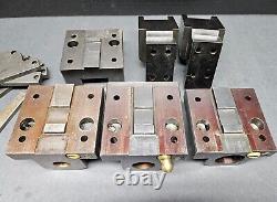 HARDINGE Tool Block & Boring Bar Holder Lot CS -21 25 31 Conquest 42 Machinist