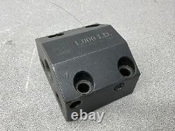 Haas 1.000 Boring Bar Holder 1 ID CNC Lathe Tool Block 722120