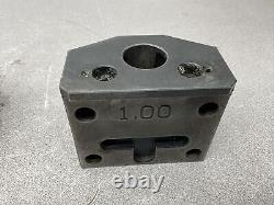 Haas 1.000 Boring Bar Holder 1 ID CNC Lathe Tool Block 722120