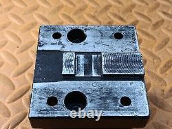 Hardinge 3/4 I. D. Lathe Tooling Block CS-36 50mmX60mm Boring Bar Holder USA. 75