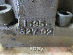 Hitachi Seiki 5ne-1100 Cnc Lathe Turret Tooling Tool Holder Block 1595-327-02