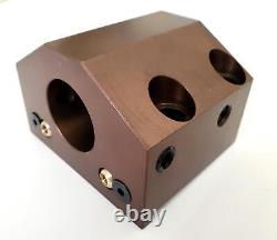 Holder for Okuma CNC Lathe 1-1/2 I. D. Internal Static Tool Block with Coolant Thr