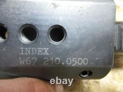 Index Tooling Tool Holder Block W67 210.0500 Dmg 42 Cnc Lathe Lot Of 3 Pieces
