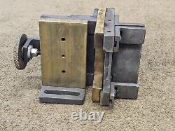 Lathe Holder Tooling Carriage Compound Sliding Vise Positioner Block Brass CNC