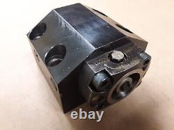 Lathe Tool Block, For Okuma LB-15 and LU-15, with Valenite VM40-QLFN-25 Adapter