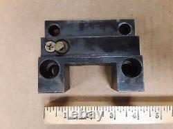 Lathe Turret Tool Block Holder for Okuma LB-15 and LU-15 Lathes, with 2 Slot