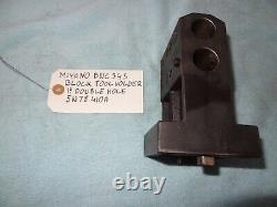 Miyano Bnc 34s Double Hole 1.00 Block Tool Holder 5w78410a