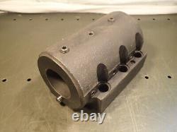 Mori Seiki SL6 SL65 2-1/4 Bore Bolt-On Tool Block CNC Tool Holder 110mm x 115mm