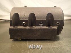 Mori Seiki SL6 SL65 2-1/4 Bore Bolt-On Tool Block CNC Tool Holder 110mm x 115mm