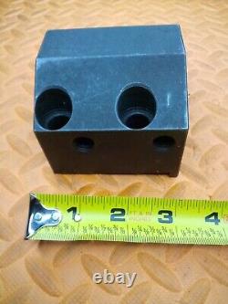 OKUMA 1 3/4 I. D. Turret Lathe Tool Holder Tooling Block 80mm X 45mm BHP 1.75
