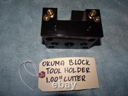 Okuma Block Tool Holder 1.00cutter Shank