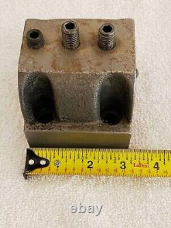 Okuma Hb 1-3/4 Cnc Lathe Turret Tooling Tool Holder Block Boring Bore 1.75