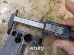 Okuma Lu15 Cnc Lathe Tooling Tool Holder Block 2.00 3.18 4.05 Lot Of 3 Pieces