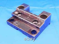 TRUDEX 2 SLOT WIDTH BOLT ON TURRET TOOL HOLDER BLOCK 45mm X 80mm BOLT PATTERN