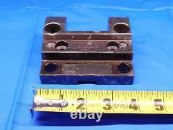 TRUDEX 2 SLOT WIDTH BOLT ON TURRET TOOL HOLDER BLOCK 45mm X 80mm BOLT PATTERN