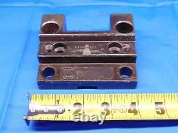 TRUDEX 2 SLOT WIDTH BOLT ON TURRET TOOL HOLDER BLOCK 45mm X 80mm BOLT PATTERN